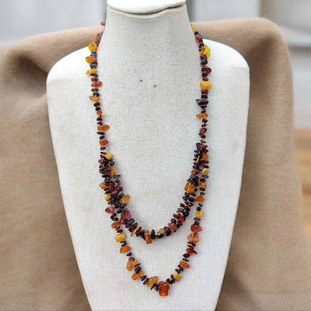 Antique amber necklace
